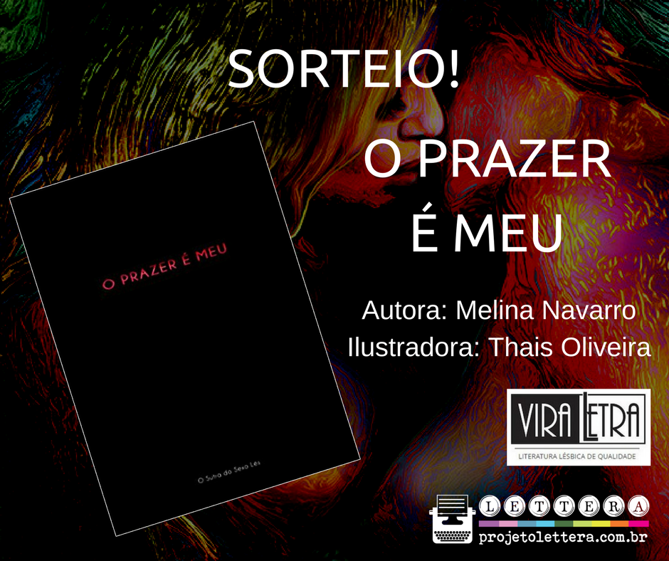 Sorteio do livro O Prazer é Meu