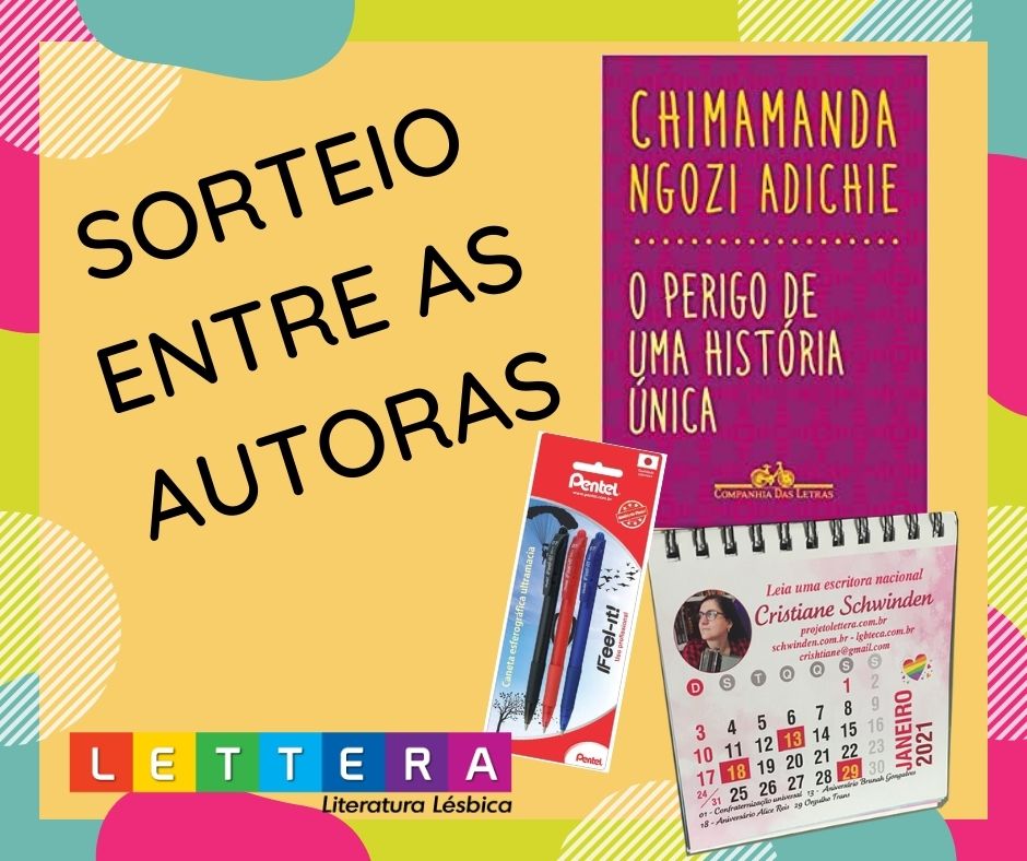 Sorteio entre as autoras