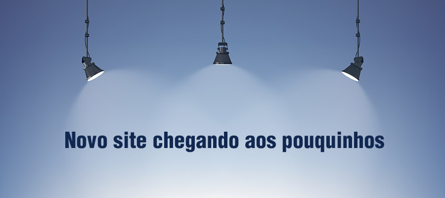 Novo site chegando aos pouquinhos