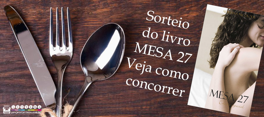 Sorteio do livro Mesa 27