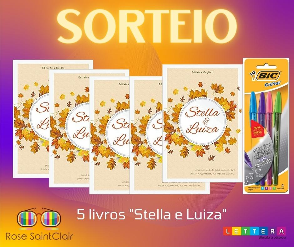 5 livros Stella e Luiza