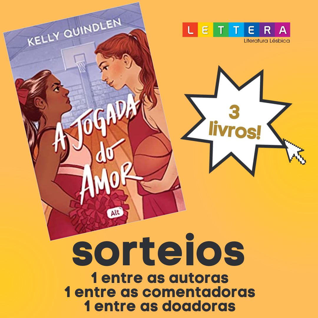 3 livros para sorteio!
