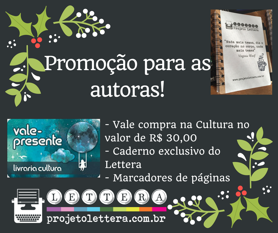 Promoção de Natal N°3: Autoras também ganham prêmios!