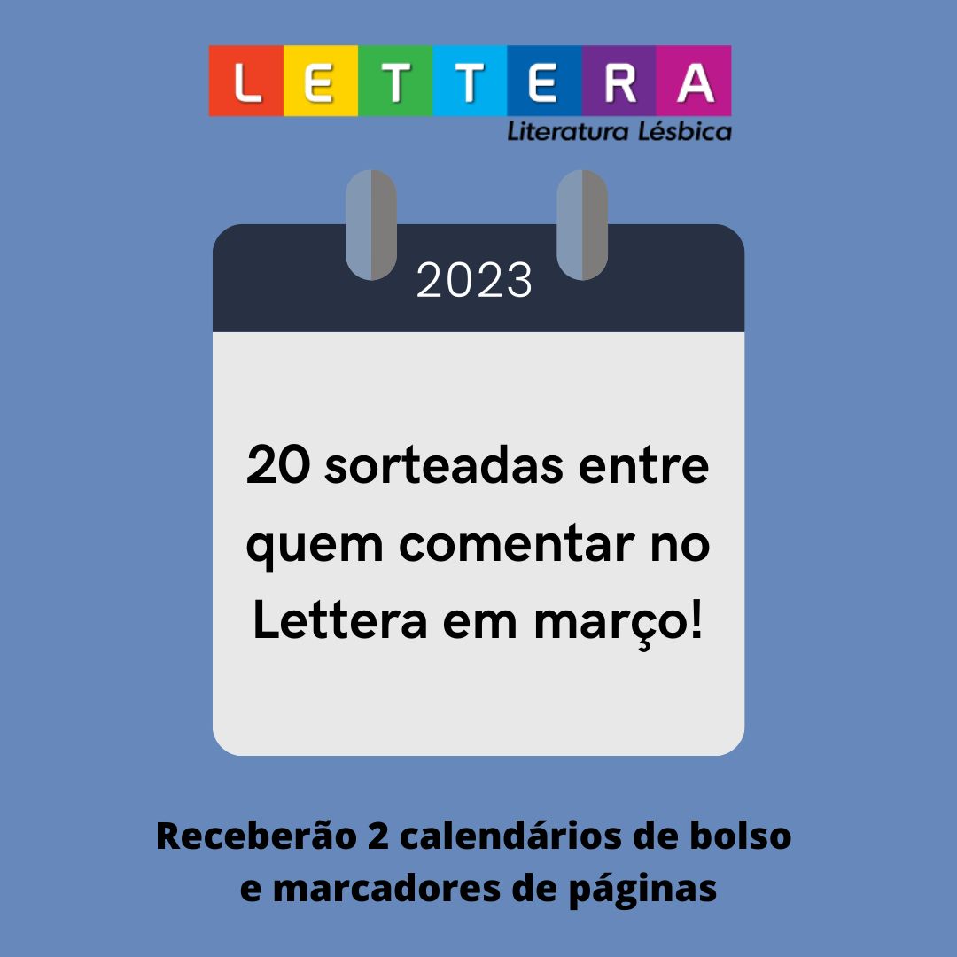 Calendário de bolso para as comentadoras