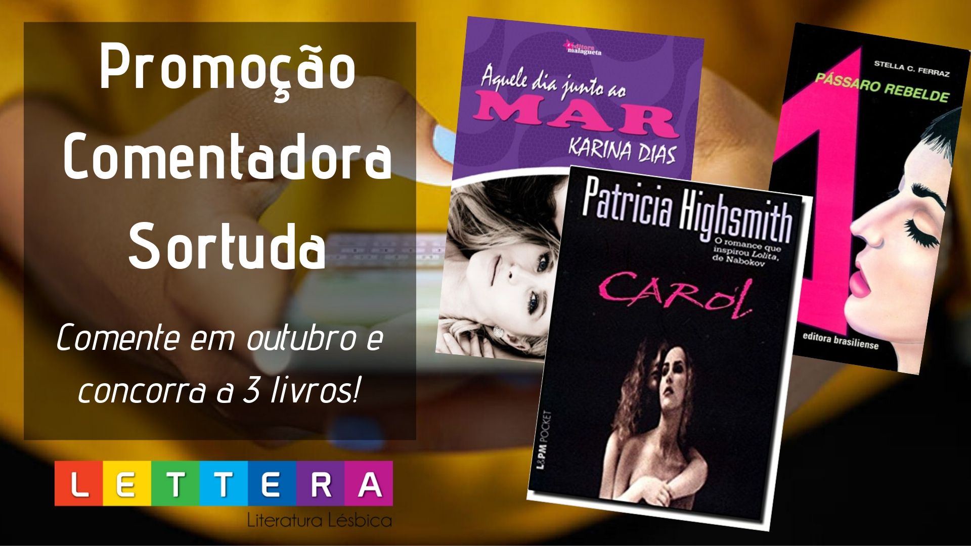 Promoção comentadoras sortudas