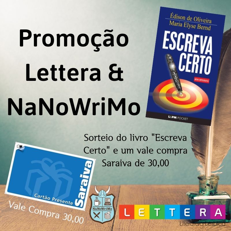 Promoção Lettera & NaNo