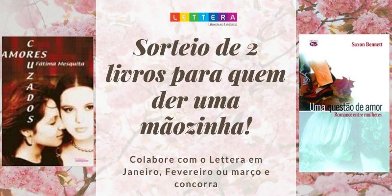 Sorteio de 2 livros para quem der uma mãozinha!