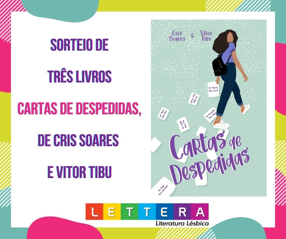 Sorteio de 3 livros CARTAS DE DESPEDIDAS