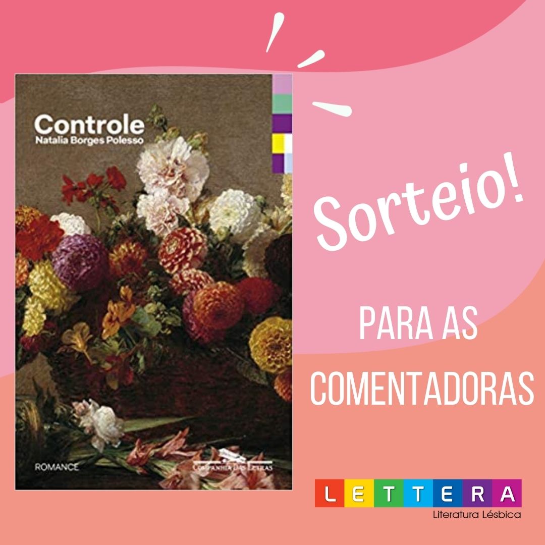 Sorteio do livro Controle, de Natalia Borges Polesso