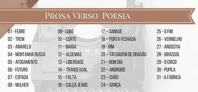 Desafio literário Lettera Prosa Verso Poesia