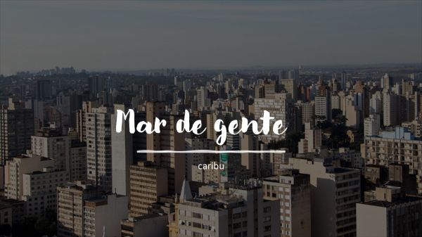 Mar de gente