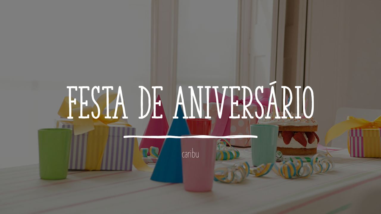 Festa de aniversário